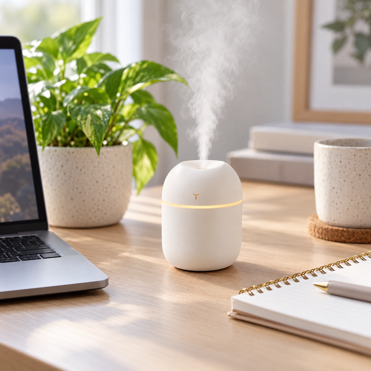 Mini USB Humidifier – Portable Silent Mist